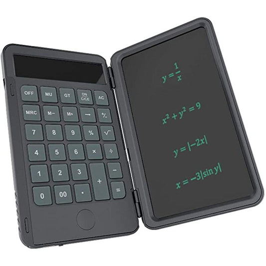 Calculator Notepad with 6.5Inch LCD Writing Tablet