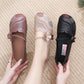 Women's Flat Breathable Leather Shoes