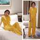 Summer ice silk 3pcs leisure wear set