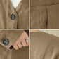 Casual cotton linen thin coat shirt