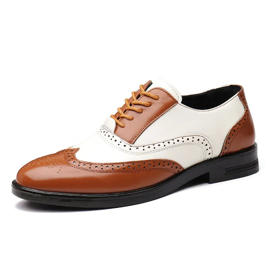 Men's Breathable Non-slip Leather Dress Shoes