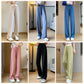Women's Elastic Waist Wide Leg Pants