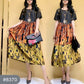 Women’s Vintage Printed Loose Fashion Dress