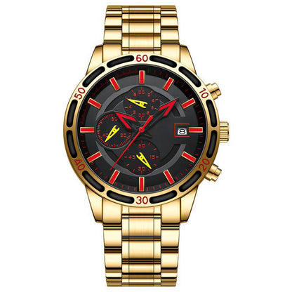 Men's multifunction quartz watch