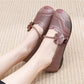 Women's Flat Breathable Leather Shoes