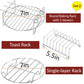 Air Fryer Stainless Steel Baking Rack