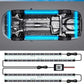 2023 Car Chassis Flexible RGB Waterproof LED Strip Lights (4PCS)