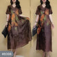 Women’s Vintage Printed Loose Fashion Dress