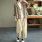 Casual cotton linen thin coat shirt