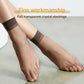 Non-slip Invisible Crystal Silk Socks