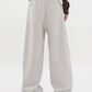 Baggy Elastic Waist Wide-Leg Petite Sweatpants