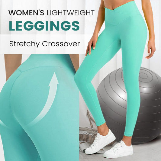 V-Line Lightweight Stretchy Crossover Leggings