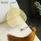 Literary art leaf vein bookmark