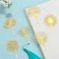 Literary art leaf vein bookmark