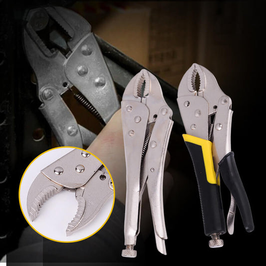 Heavy-duty jaws locking pliers