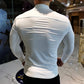 Men's Compression Running Long Sleeve Sweatshirt Athletic Breathable Quick Dry Moisture Wicking Gym Sportswear