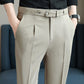 Men's Cropped Suit Pants