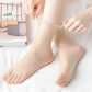 Non-slip Invisible Crystal Silk Socks