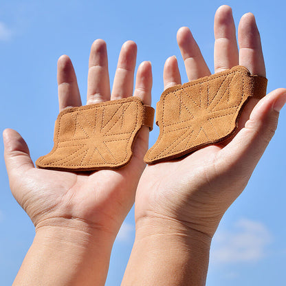 Fitness grip pads for weightlifting