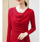 New Saree swing neck bottoming shirt