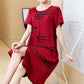 Summer New Mid Length Elegant Pocket Dress
