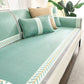 Summer Non Slip Bamboo Breathable Rattan Cooling Sofa Cover