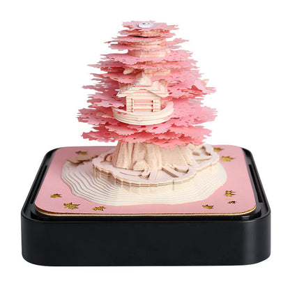 Sakura Tree Calendar (2023 & 2024)
