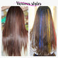 Sparkly Hair Tinsel Silk Extension