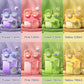Cute Dual Drink Water Bottle with Straw and Shoulder Strap