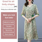 Women's Floral Drawstring Waist Dress（50% OFF）