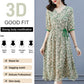 Women's Floral Drawstring Waist Dress（50% OFF）