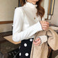 Women’s Long-sleeve Turtleneck Basic T-shirt