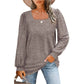 WOMEN LOOSE LONG-SLEEVED FASHION CASUAL TOP