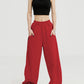 Baggy Elastic Waist Wide-Leg Petite Sweatpants