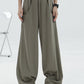 Baggy Elastic Waist Wide-Leg Petite Sweatpants