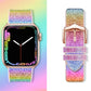 Bling Silicone Strap & Bumper Cover for Apple watch