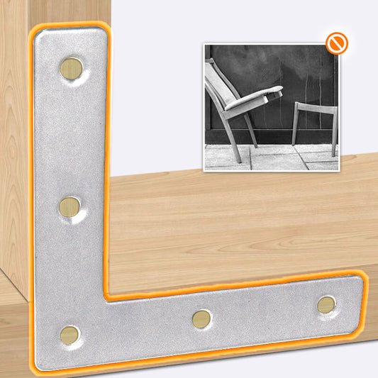 Pousbo® Fixing bracket for corner plate connection