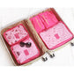 6-piece Portable Luggage Packing Cubes
