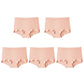 PAY 1 GET 3(3packs)🌸Women's Large Size High Waist Cotton Graphene Crotch Antibacterial Panties