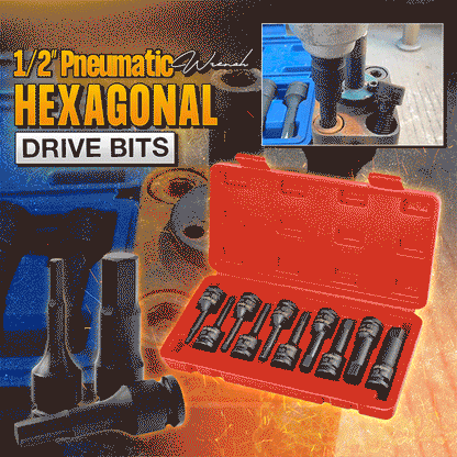 1/2” Pneumatic Wrench Hexagonal Drive Bits（50% OFF）