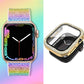 Bling Silicone Strap & Bumper Cover for Apple watch