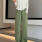 Baggy Elastic Waist Wide-Leg Petite Sweatpants