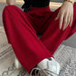 Baggy Elastic Waist Wide-Leg Petite Sweatpants