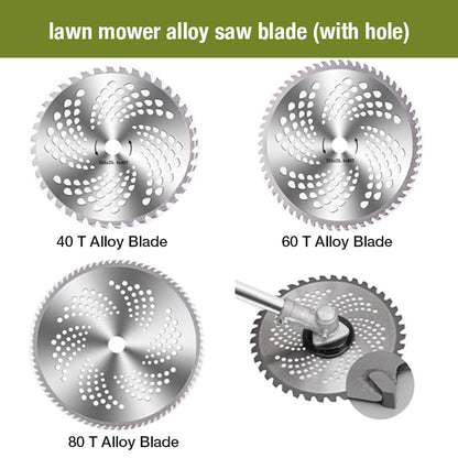 40 teeth, 60 teeth, 80 teeth lawn mower alloy saw blade(Inner hole diameter 254mm)
