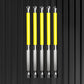 Cross and slotted screwdriver bits for electricians