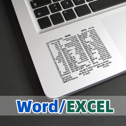 Keyboard Shortcut Stickers (2 pcs)