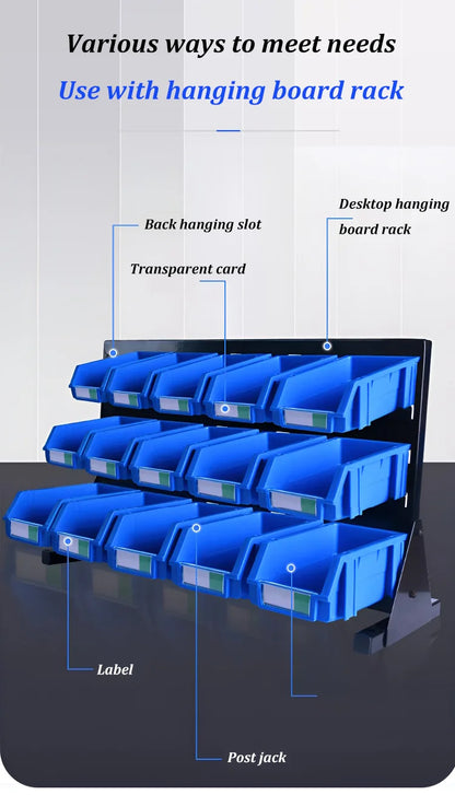 Thickened Plastic combination sorting storage box
