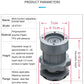 Multifunctional adjustable bracket base