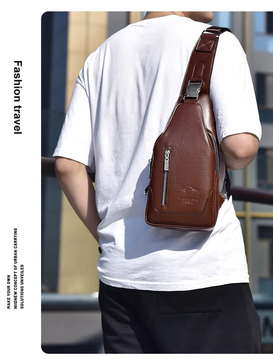 Men’s stylish casual sling bag