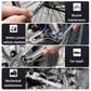 Nice gift*Double-ended milling elbow wrench